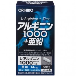 ORIHIRO Аргинин 1000 Цинк