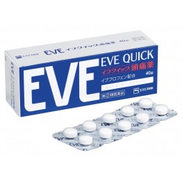 Мощное обезболивающее при всех видах боли EVE QUICK 40 Tablets From Japan